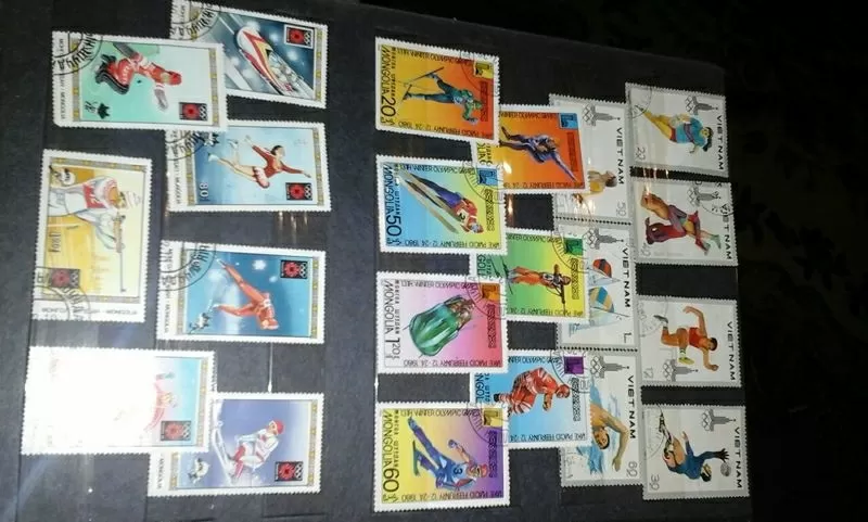 Коллекционные почтовые марки времен СССР 2