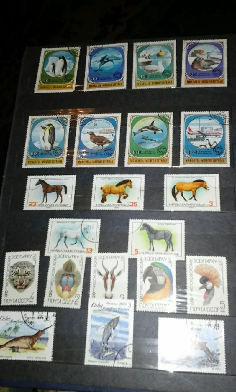 Коллекционные почтовые марки времен СССР 5